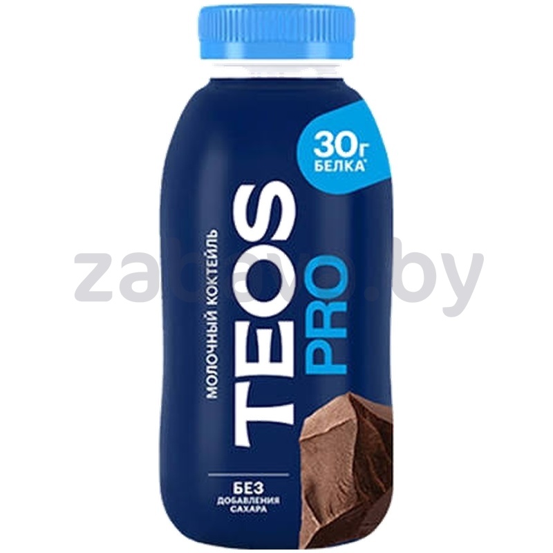 Коктейль молочн. Teos, pro, шоколад, РБ, 330 г