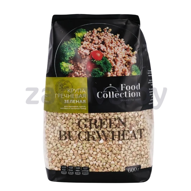 Гречка Food Collection, зеленая, 600 г