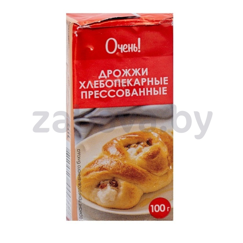Дрожжи «Очень!», хлебопекарн., прессов., 100 г
