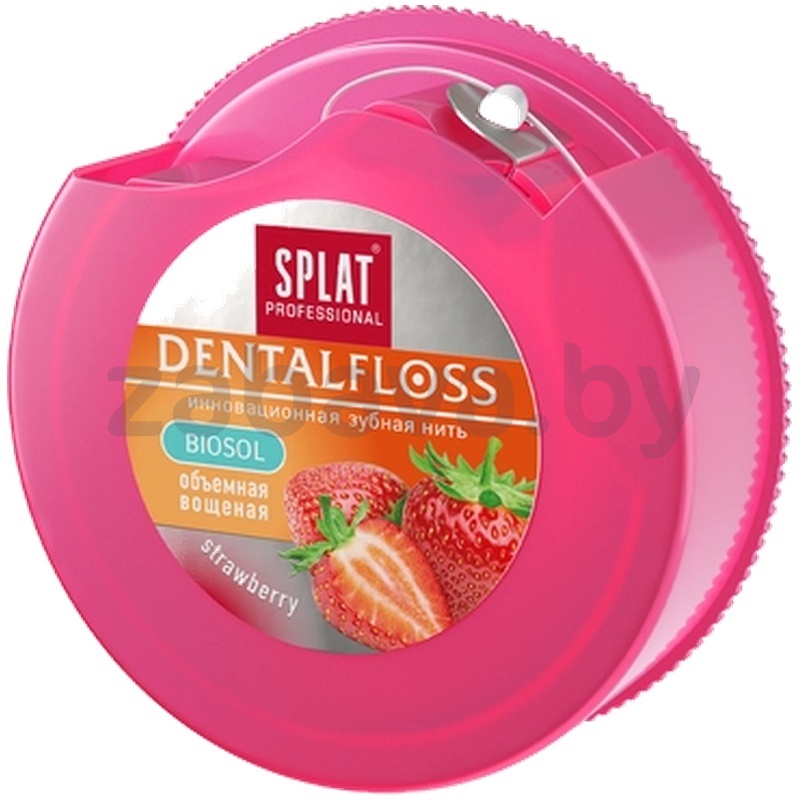 Нить зубная Splat Professional, клубника, 40 м