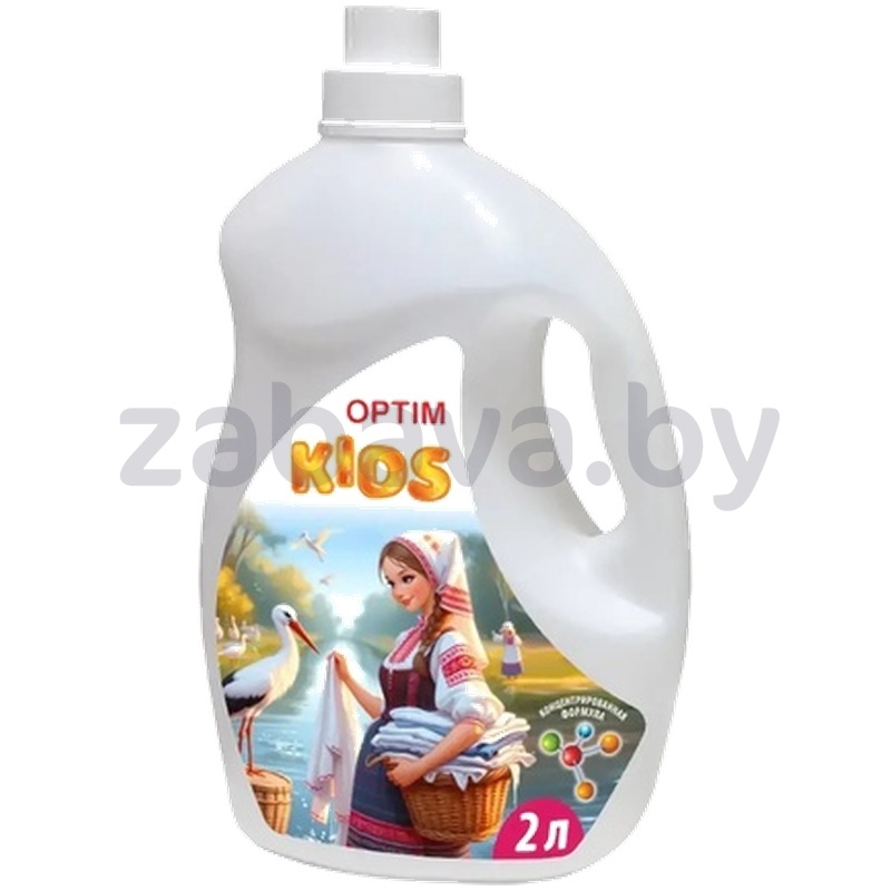Гель для стирки Optim, Kids, 2 л
