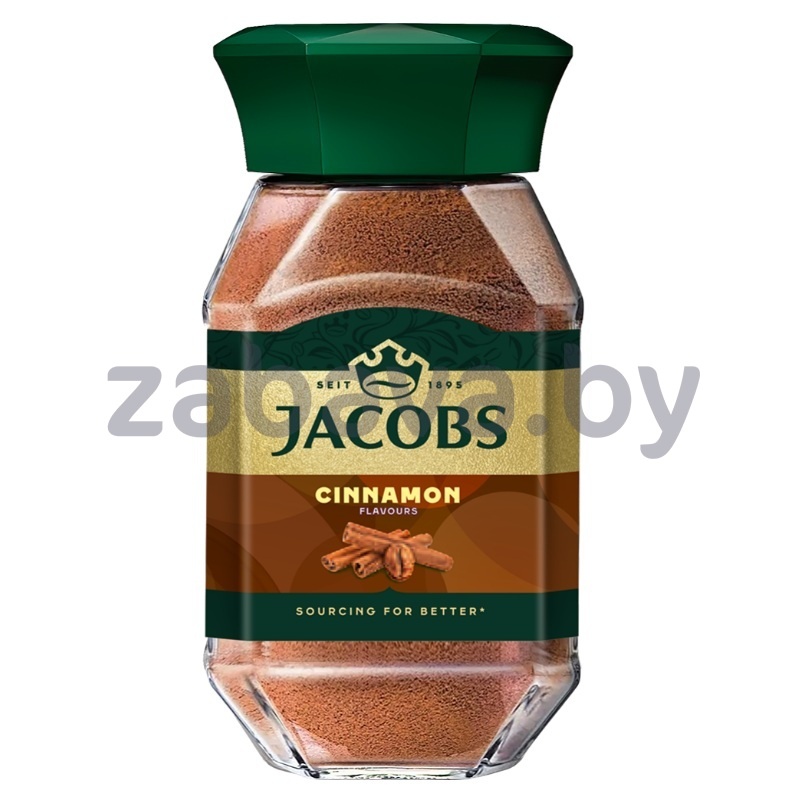Кофе раств. Jacobs Cinnamon, с молот. корицей, 90 г