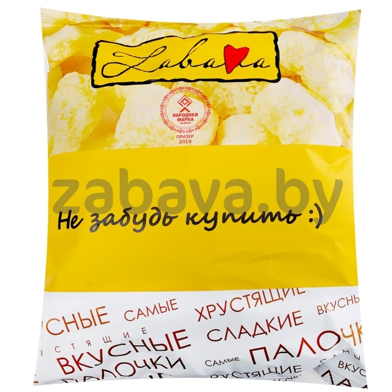 Кукурузные палочки ЗАБАВА, сладкие, 160 г