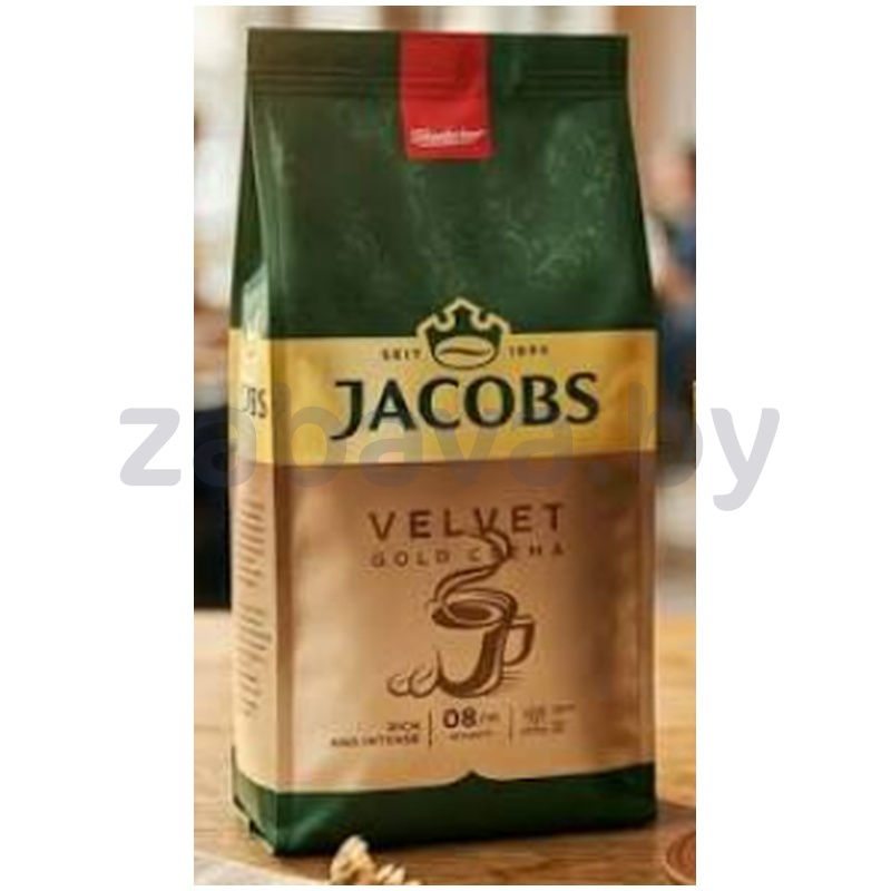 Кофе Jacobs, Velvet Gold Crema, молотый, 200 г