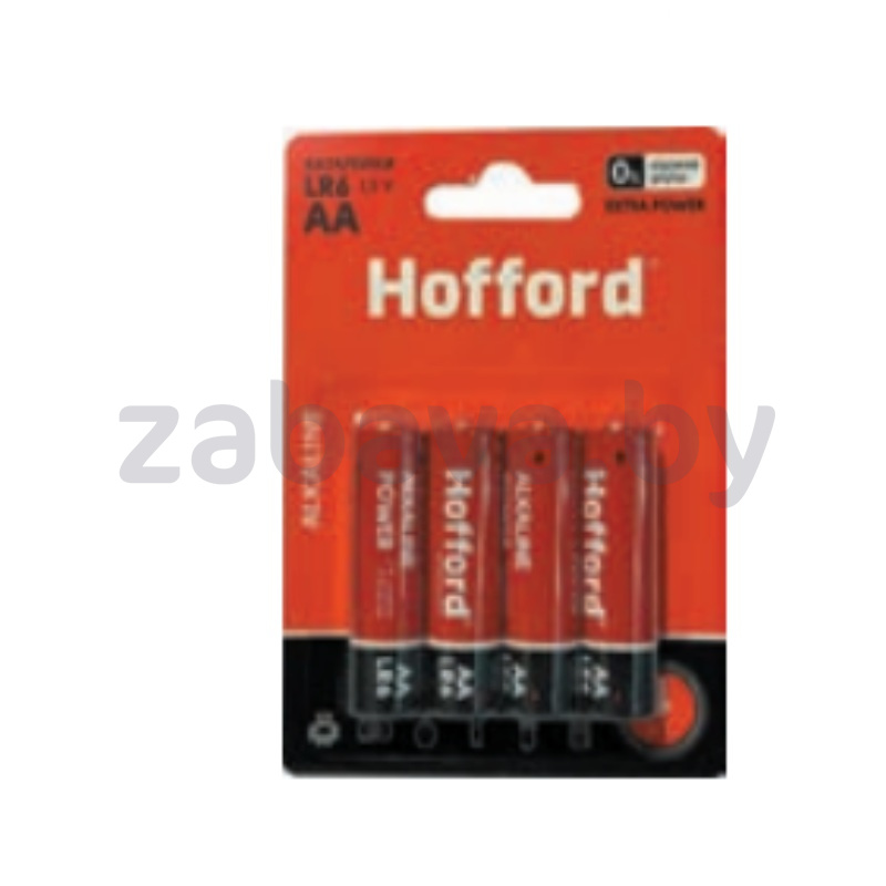 Батарейки Hofford, AA/AAA, 4 шт.