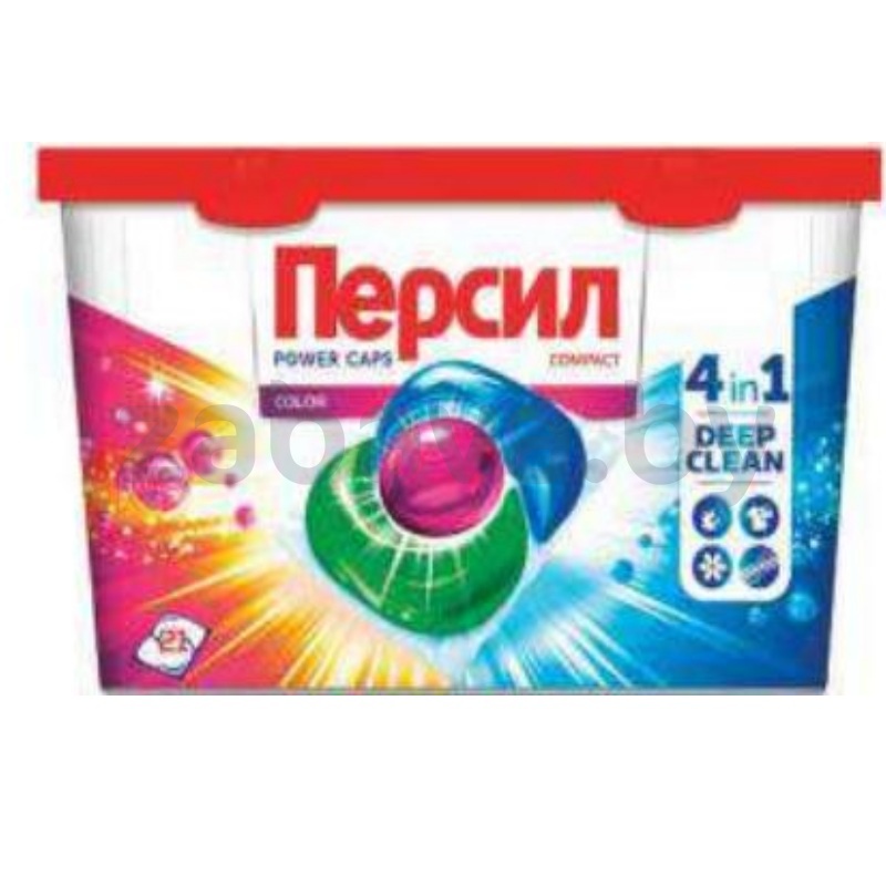 Капсулы для стирки «Персил» Color, 21 шт.