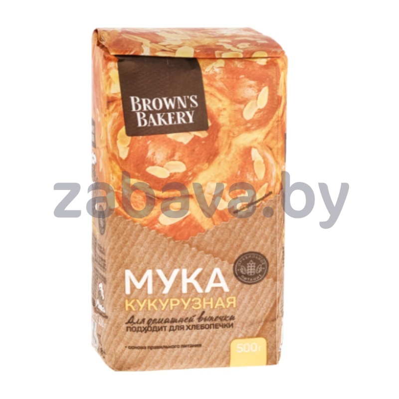 Мука кукурузная Brown’s Bakery, 500 г