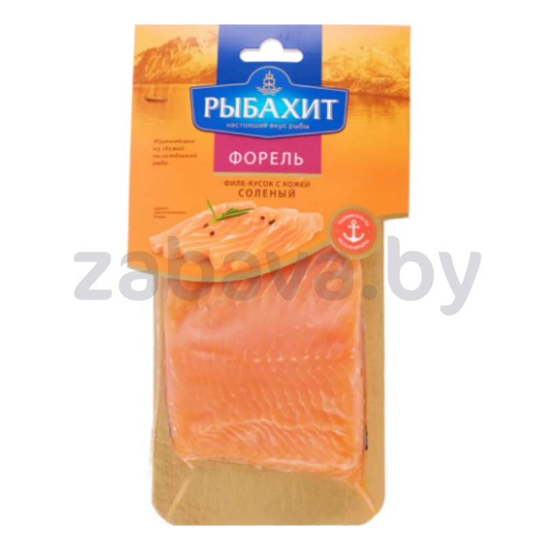 Форель соленая «РыбаХит», филе-кусок, РБ, 200 г