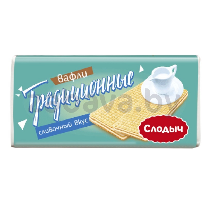 Вафли «Слодыч» «Традиционные», сливочные, 100 г