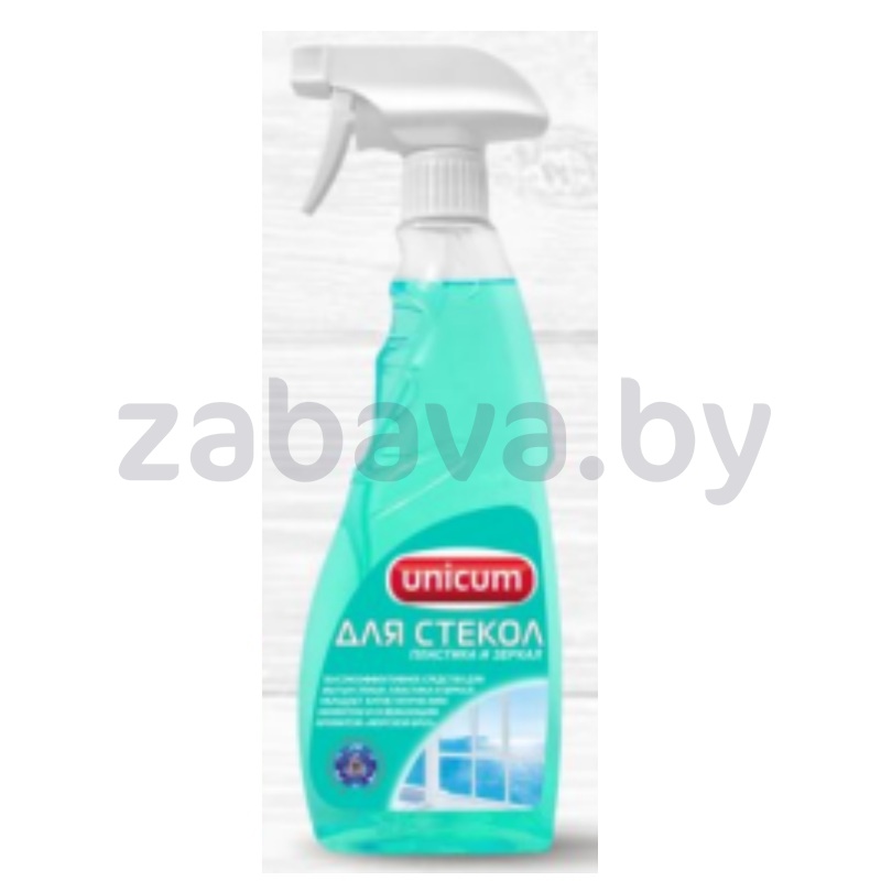 Средство для мытья стекол и зеркал Unicum, морской бриз, 500 мл
