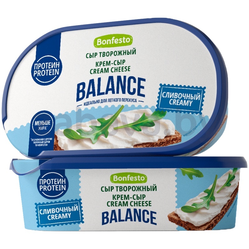 Сыр творожный Bonfesto, balance, 65%, РБ, 140 г