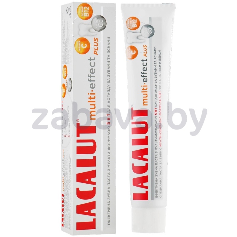 Зубная паста Lacalute Multi-Effect Plus, 75 мл