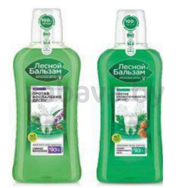 Ополаскиватель для десен «Лесной бальзам», 400 мл, в ассорт.