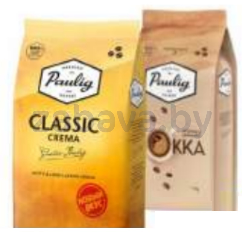 Кофе в зернах Paulig Mokka/Classic Crema, 1 кг