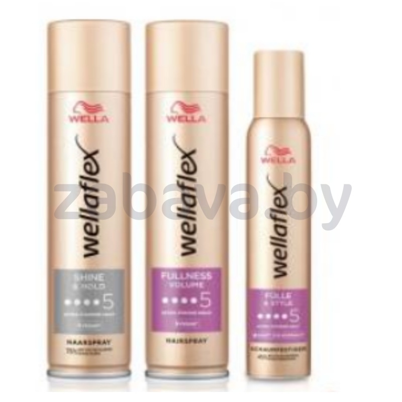 Лак или мусс для волос Wella Wellaflex, 250/200 мл