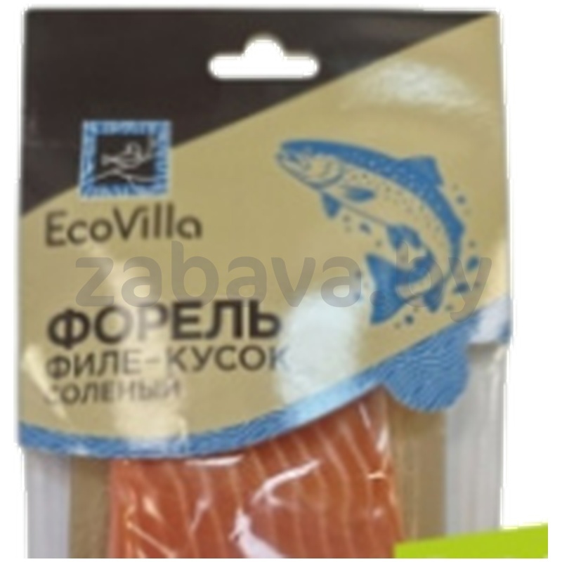 Форель радужная, филе-кусок с кожей, Ecovilla, 200 г