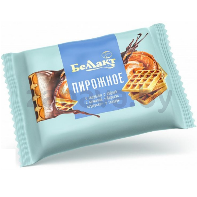 Пирожное «Беллакт», вар. сгущенка, 23%, 100 г