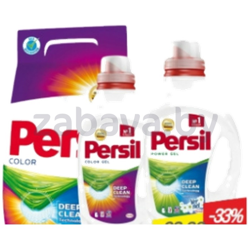 Порошок или гель для стирки Persil, 3 кг или 1,3 л