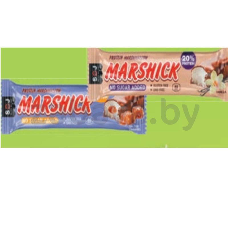 Батончик Marshick, соленая карамель/ваниль, 30 г