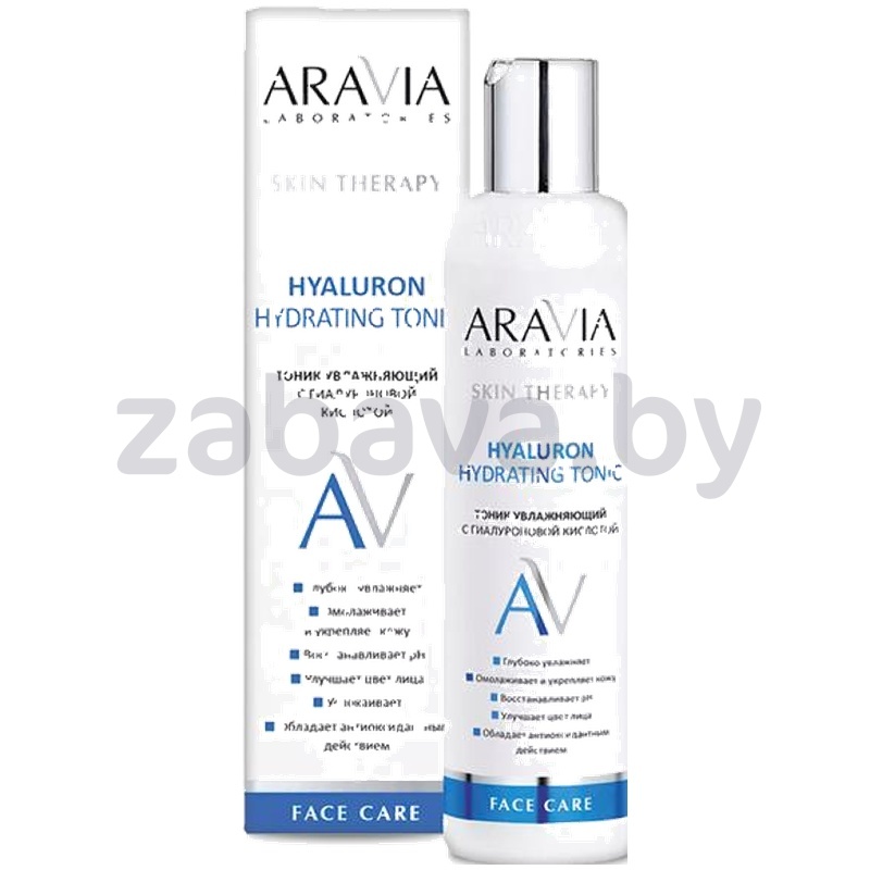 Тоник д/лица Aravia Laboratories, Hyaluron Hydrating Tonic, 200 мл