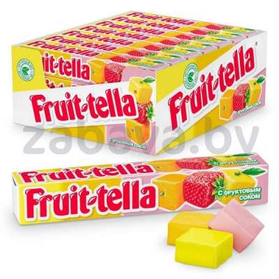Жев. конфета Fruittella, ассорти, 41 г