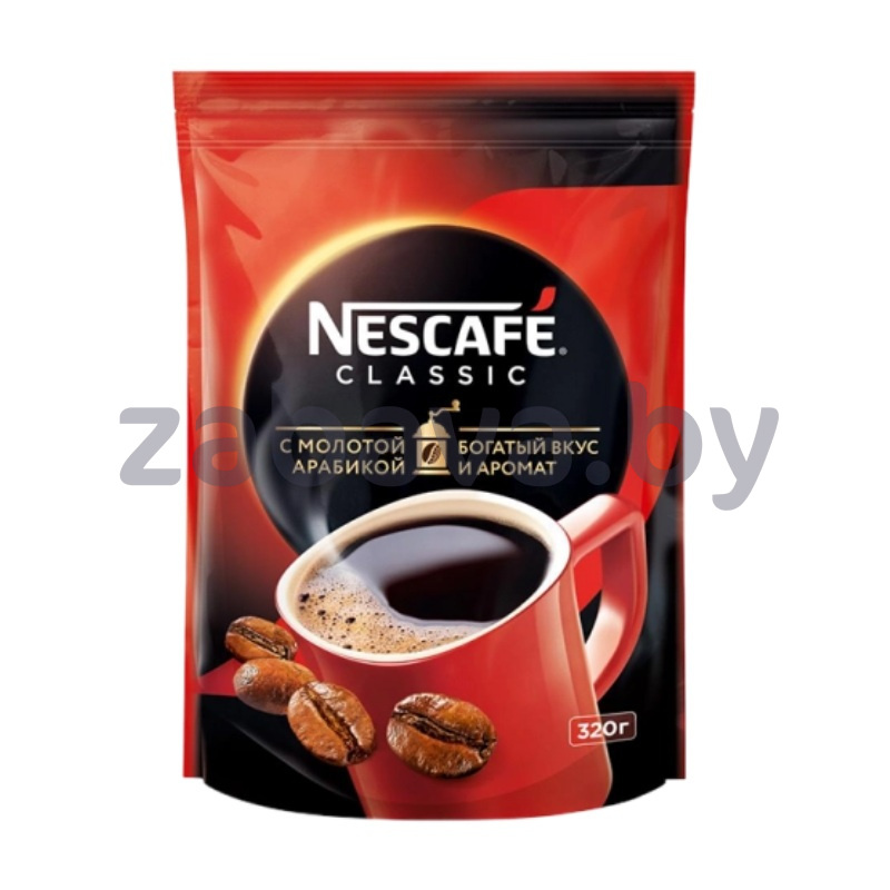 Кофе Nescafe Classic, растворимый, 320 г