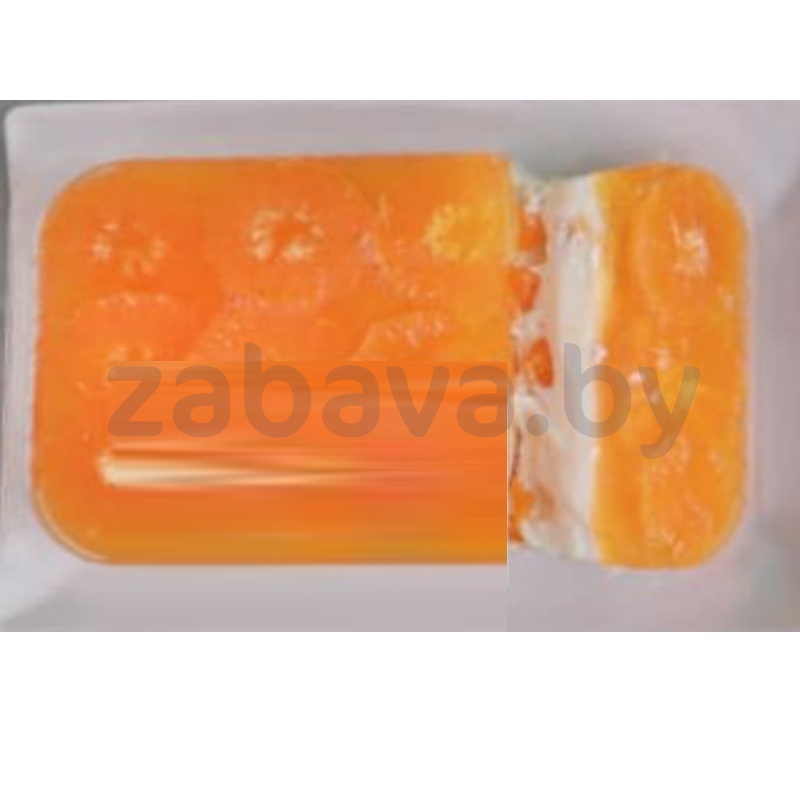 Желе творожно-сметанное с фруктами, 1 кг