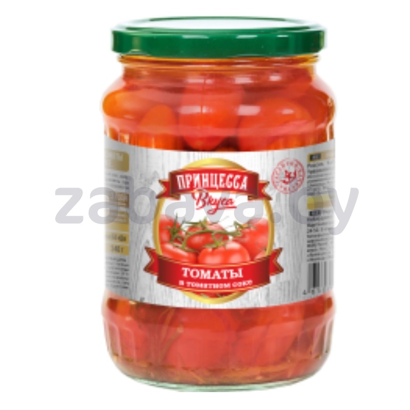 Томаты «Принцесса вкуса», в т/с, 670 г