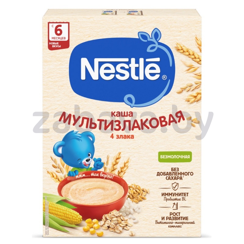 Каша Nestle, безмолочная мультизлак., 200 г