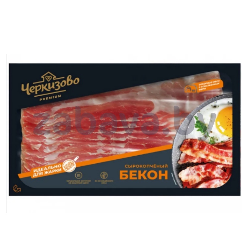 Бекон «Премиум» «Черкизово», нарезка, с/к, в/у, 360 г