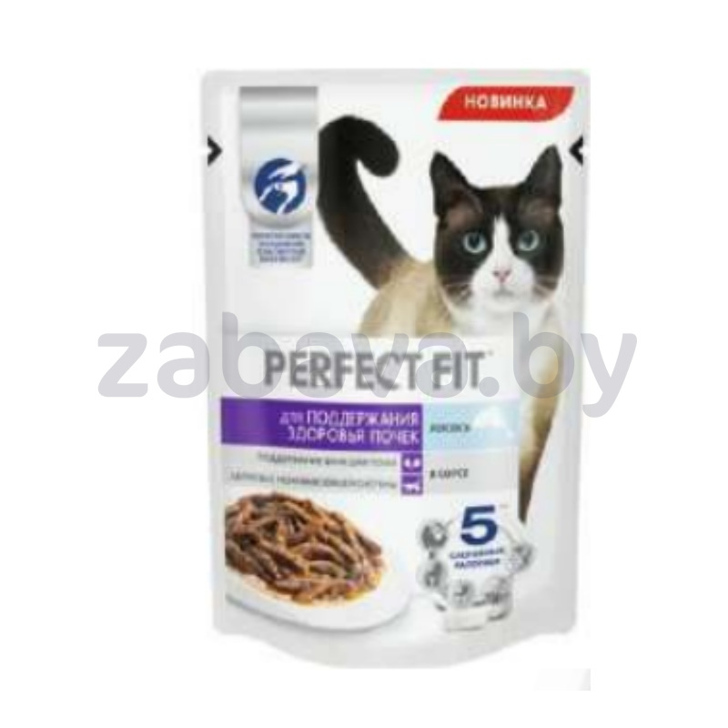 Корм Perfect Fit, для кошек, 75 г, в ассорт.
