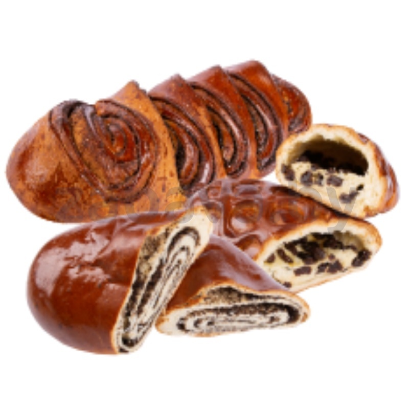 Рулет «Домашний», корица/мак/изюм, 370 г