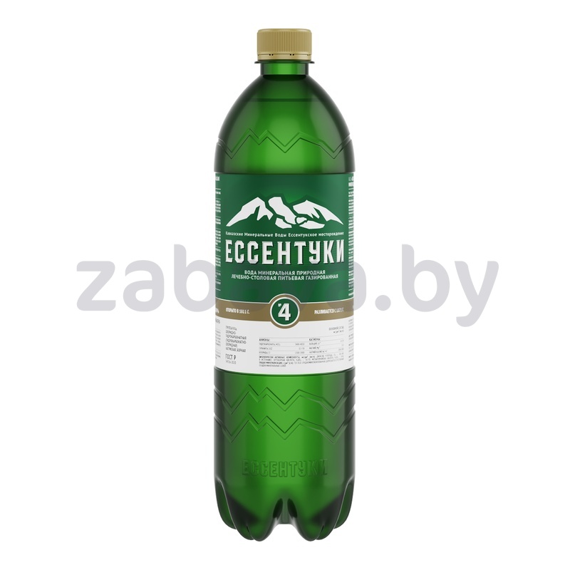 Вода минеральная «Ессентуки» №4, газ., 1 л