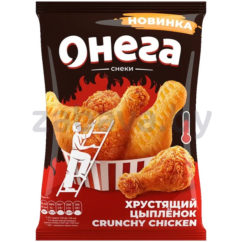 Снеки «Онега», хрустящий цыпленок, 70 г