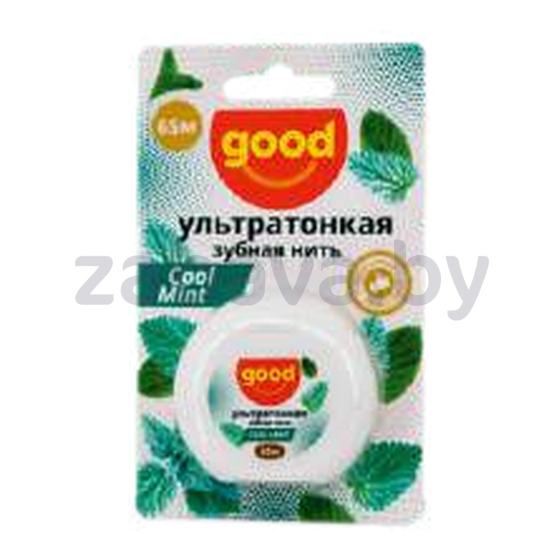 Зубная нить Good, ультратонкая, 65 м