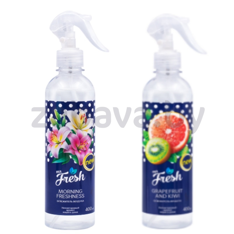 Освежитель воздуха Mr. Fresh, грейпфрут-киви или утр. свеж., 400 мл