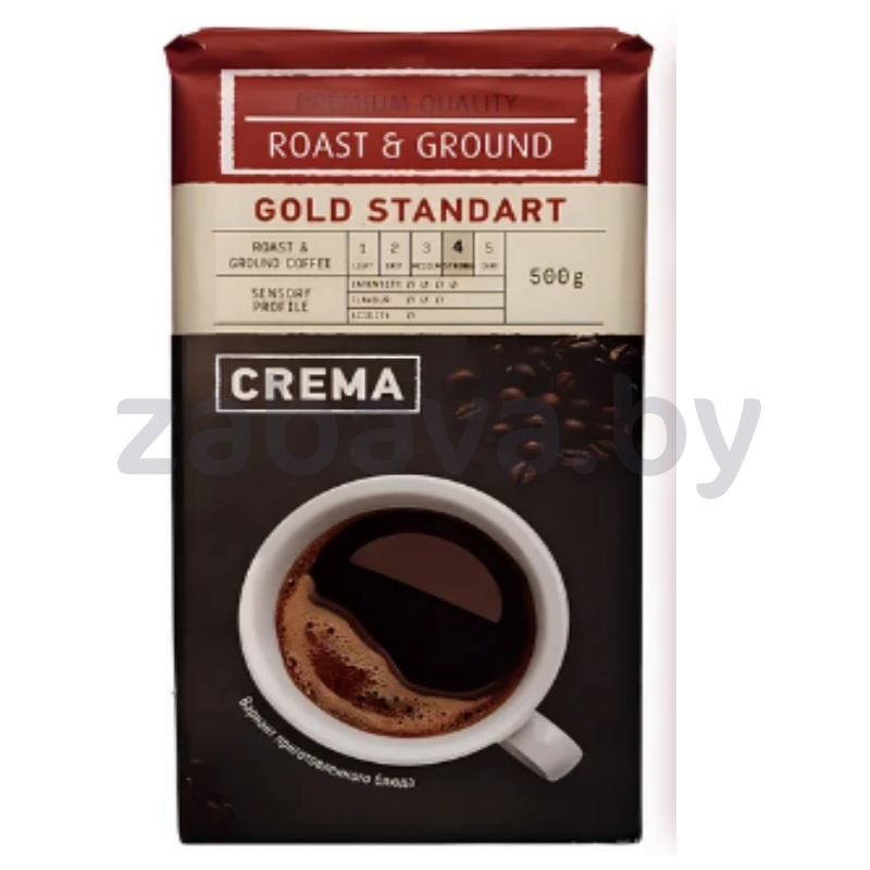 Кофе молотый Gold Standart Crema, Германия, 500 г