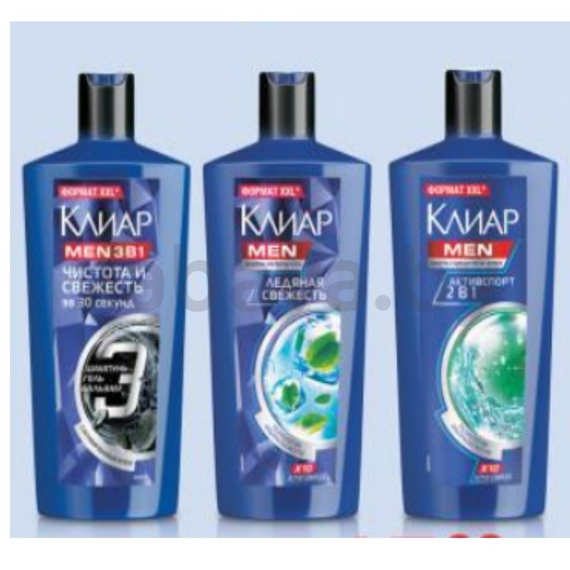 Шампунь для волос «Клиар» Men, 650 мл, в ассорт.