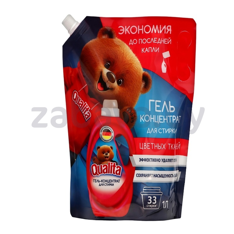 Гель для стирки Qualita, 1 л, в ассорт.