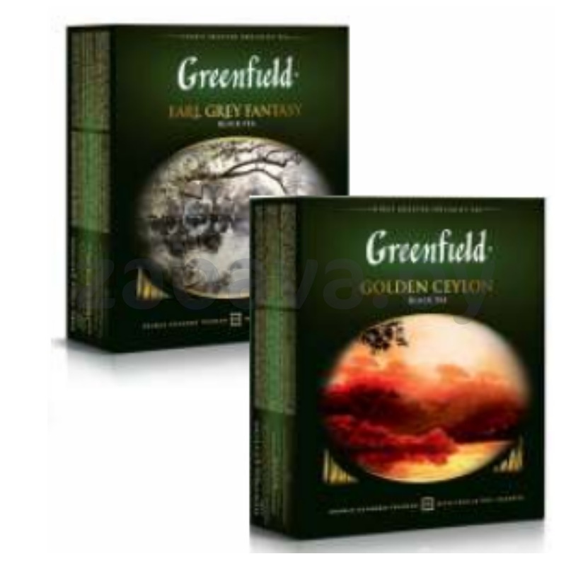 Чай Greenfield Earl Grey Fantasy или Golden Ceylon, 200 г