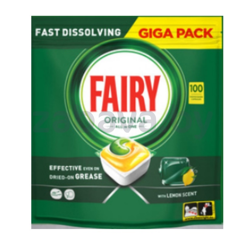 Капсулы для ПММ Fairy Original Lemon, 100 шт.
