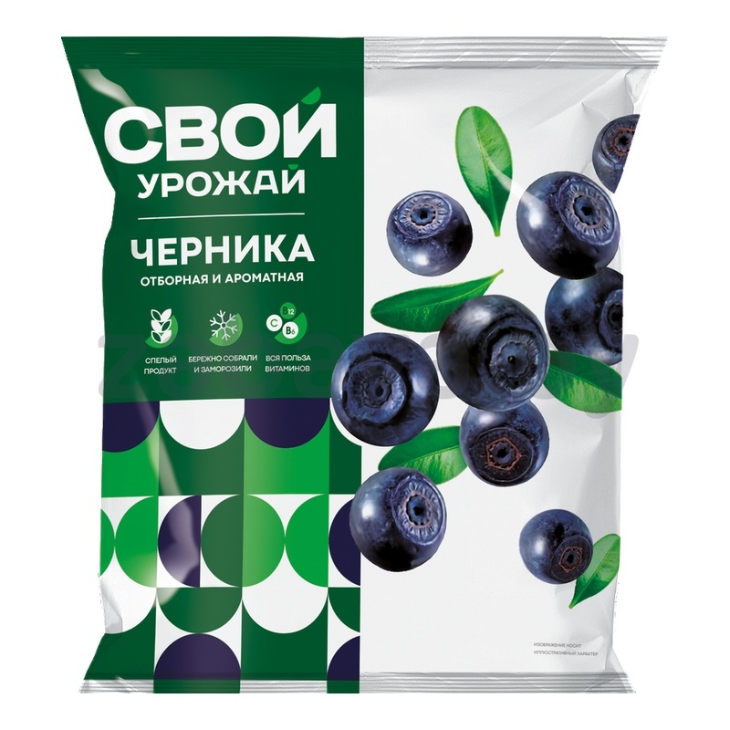 Черника «Свой урожай», зам., 300 г