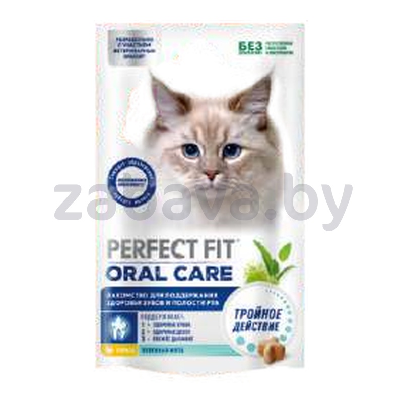 Лакомство Perfect Fit для кошек с курицей и перечной мятой, 50 г