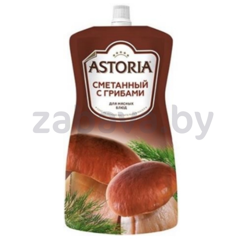 Соус сметанный Astoria, с грибами, 233 г