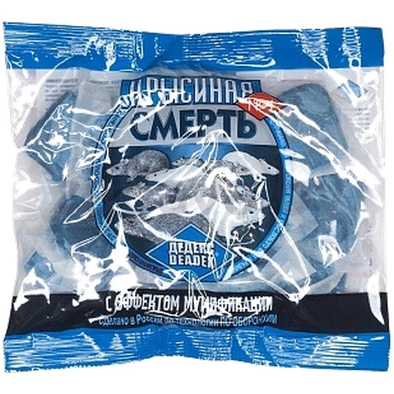 Крысиная смерть № 1, тесто-сырные брикеты, 200 г