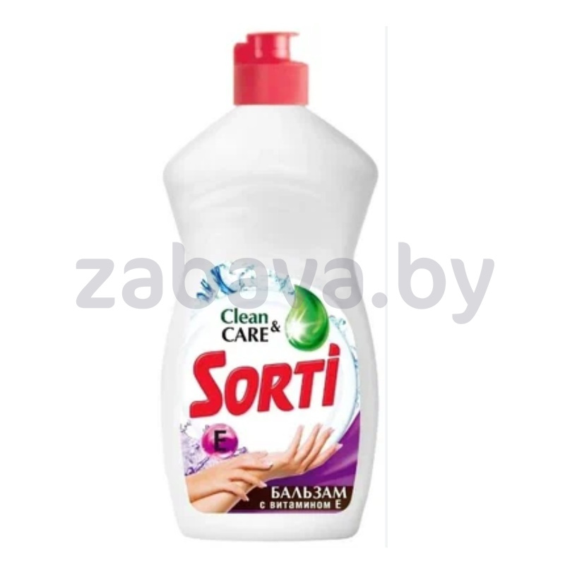 Средство для мытья посуды Sorti, с вит. Е, 400 г