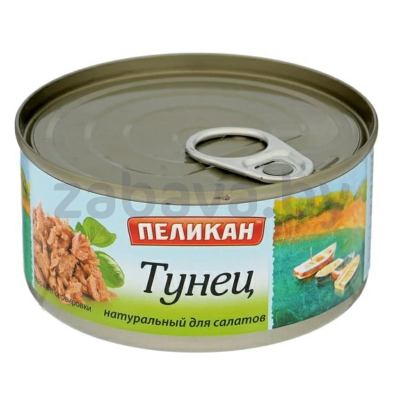 Тунец «Пеликан» для салатов, в масле, 185 г