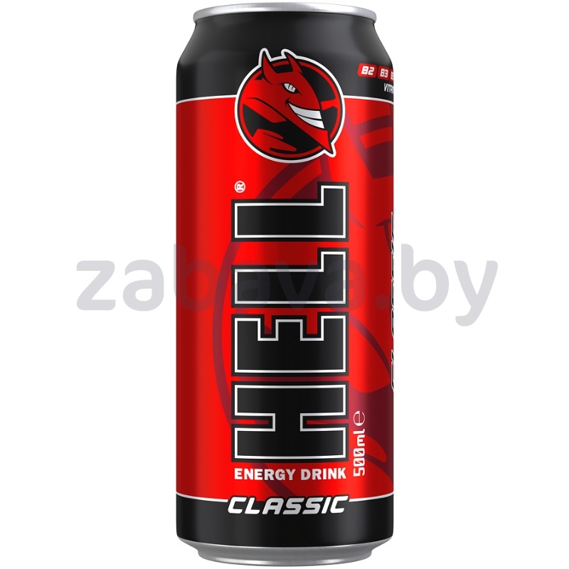 Напиток энергетический Hell Classic, 500 мл