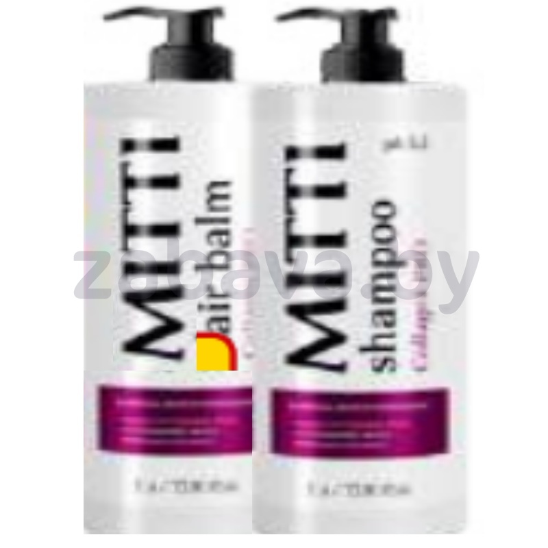 Шампунь и бальзам Mitti, Collagen, 1/1 л