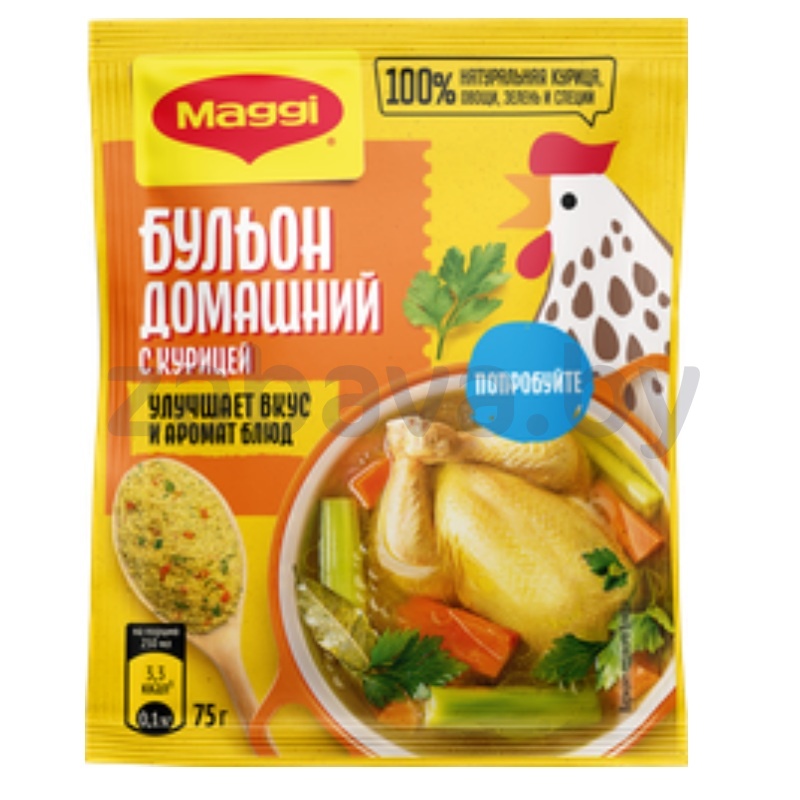 Бульон Maggi, с курицей, 75 г